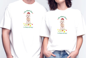 Ho Ho Holiday Pickleball T-shirts