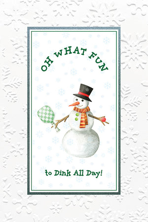 Ho Ho Holiday "Pickleball" Greeting Cards